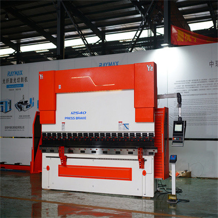 NJWG kelepçe vidalı fren levhası endüstriyel metal plaka bükme makinesi 200 ton pres freni