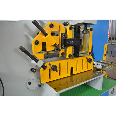 Galvanizli kombinasyon metal kesme bükme makinesi q35y50 hidrolik işçi kesme ve delme edwards demir işçisi tayvan