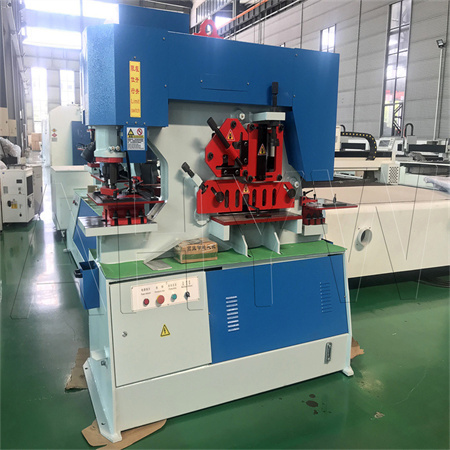 Çin'de Yapılan Q3516 120 Tonluk Hidrolik Demir İşçisi Makasları Çelik Delme ve Kesme Makinesi Hidrolik Demir İşleme Makinesi