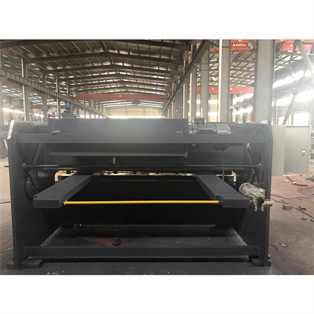Çin İyi Fiyat 3m 6m 8m metal levha çelik levha kesme CNC hidrolik kapı tipi giyotin kesme makinesi