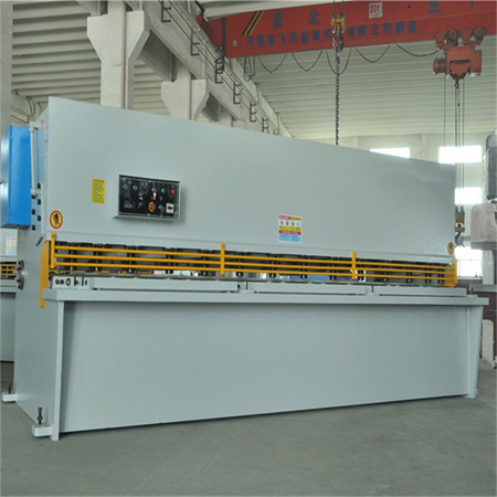 Çin'de Yapılan Bükme Maanshan Bambu Almanya Nc Nc Hidrolik Sac Sac Metal Mekanik Açılı Kesme Makinesi