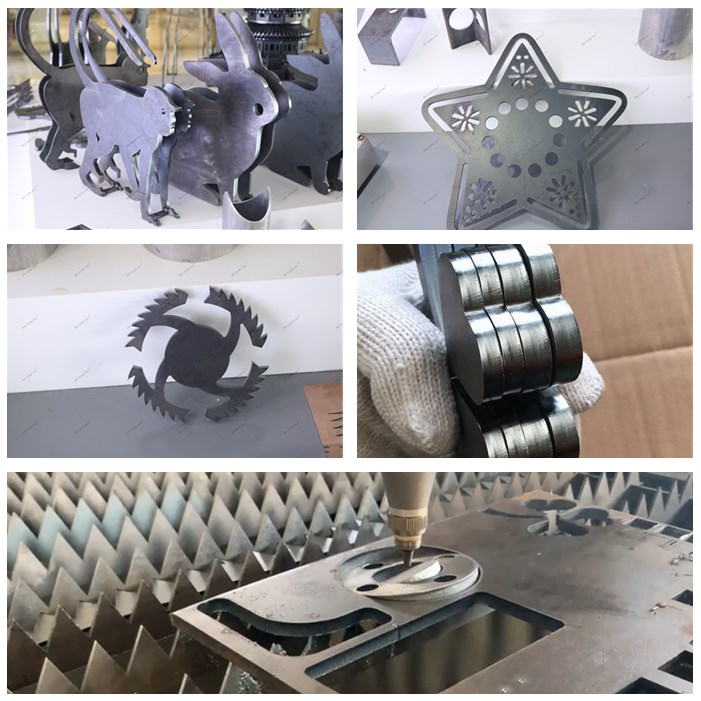 Alüminyum Metal Çelik Boru Kesme İçin CNC Fiber Lazer Kesim Makinesi 1000w 2000w